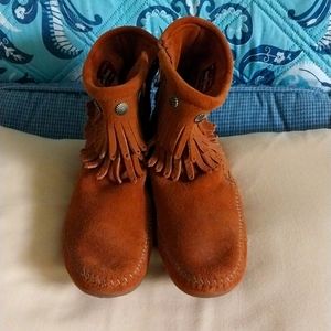 Women's Minnetonka Moccasin Ankle Boots